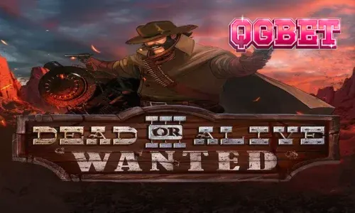 Cenário temático de Velho Oeste com elementos de caça-níqueis Dead or Alive 3 Wanted